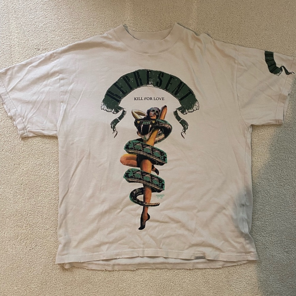 REPRESENT CLO VINTAGE TEE “KILL FOR LOVE”